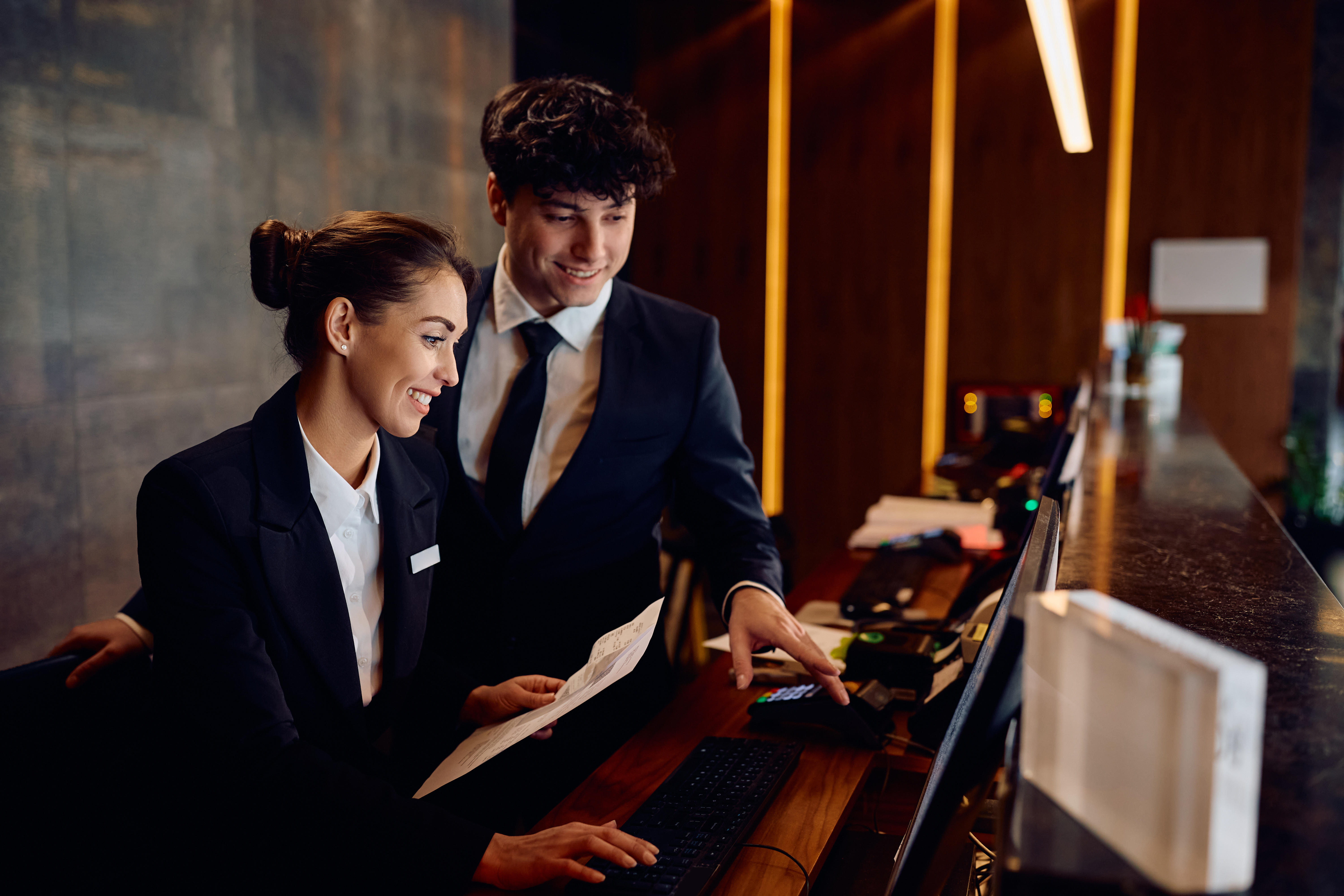 Hotel Front Desk Agent on PC